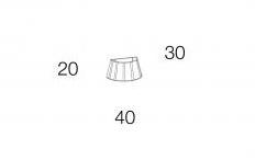 Caroti Настенный светильник с прямым светом Via montenapoleone 3037  - Вид №3