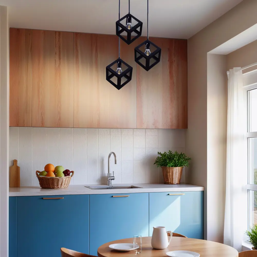 Люстра РОССВЕТ Лаватера - элегантное черное освещение для современного интерьера 89426683 STLM-1572041 - Вид №9