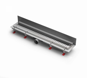 Водоотводящий желоб ALPEN Basic ALP-650BN3 к стене с рамкой