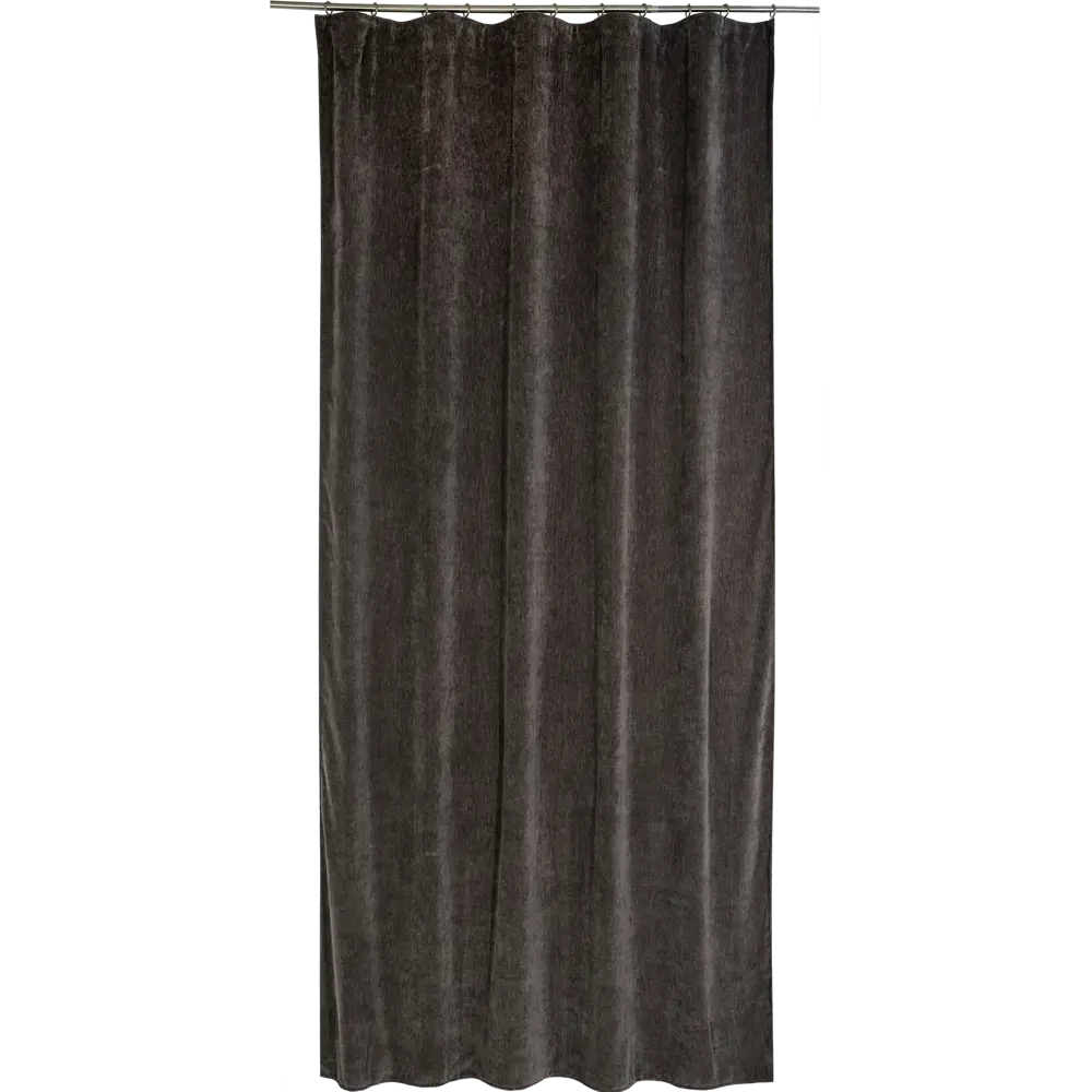 Штора на ленте Alaro 160x280 см цвет серо-коричневый 83406888 STLM-2033794 INSPIRE 
