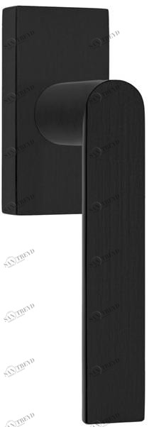 Formani Наклонно-поворотная оконная ручка dk из матового черного ПВХ Arc sun-id-1498860