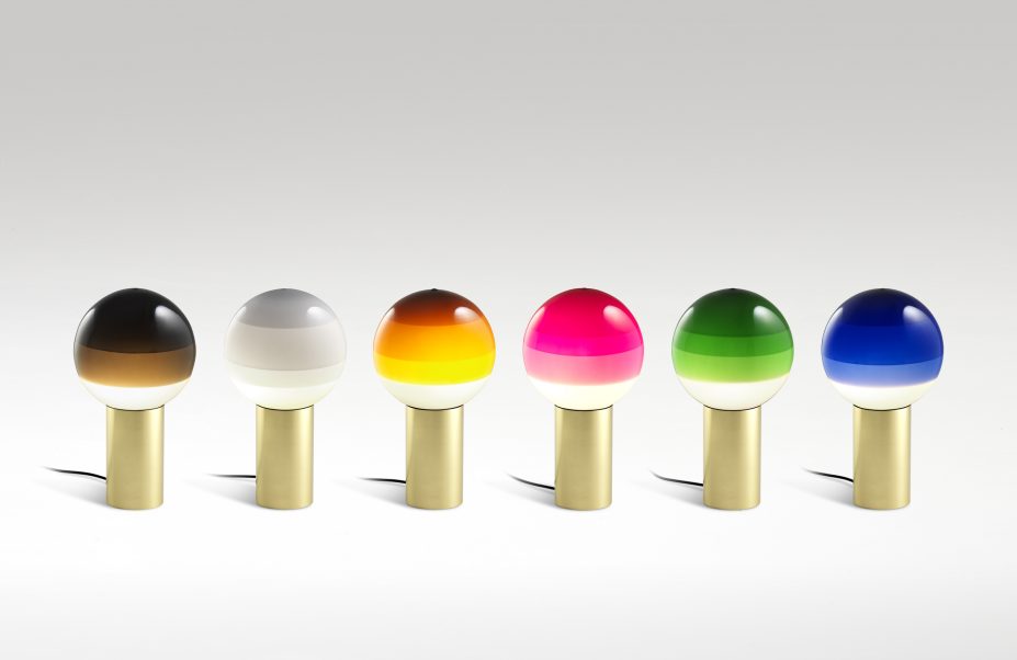 085711 Настольный светильник M бело-графитовый Marset Dipping Light  - Вид №7