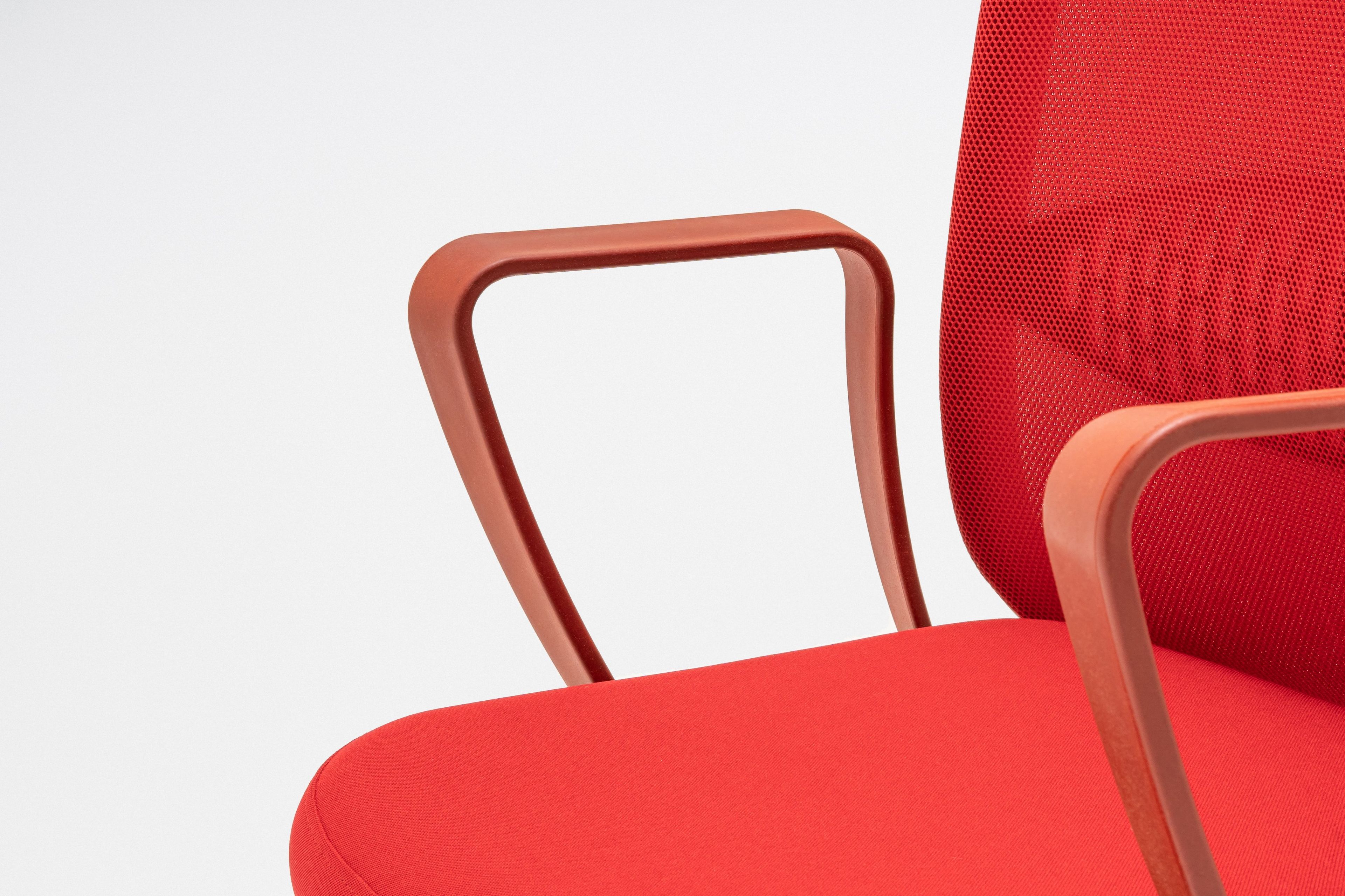 Тканевый поворотный офисный стул с подголовником MDD HI DRIVE ARCH-00116456 - Вид №16