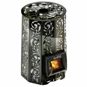 Печь для бани GRILL'D Violet Short PRO с закрытой каменкой