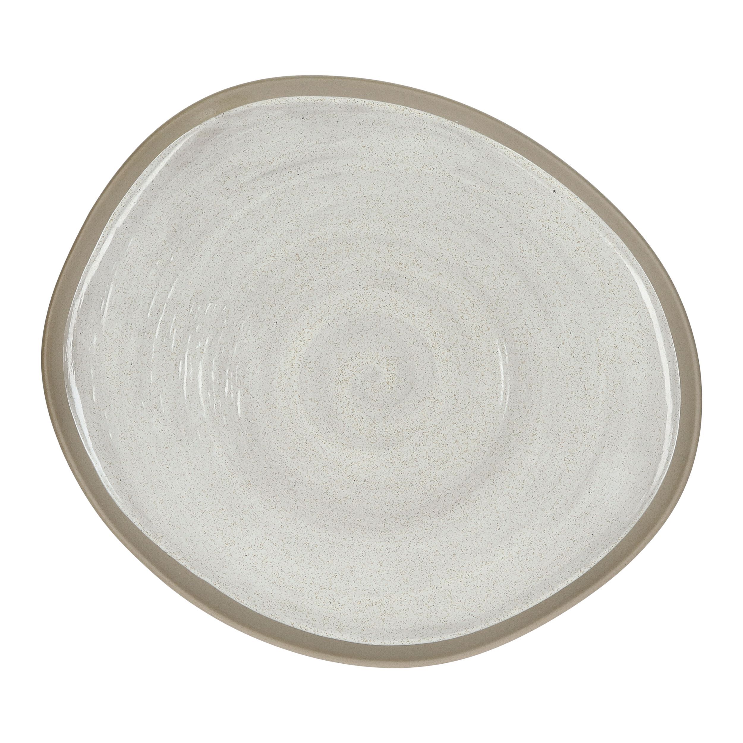 Фарфоровая круглая плоская тарелка POMAX Primeval ARCH-00153071 - Вид №6