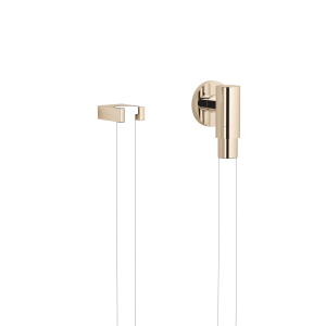 WATER TUBE Настенное колено Кнайпа с держателем шланга и отдельными розетками - Шампанское (22-каратное золото) 27820979-47