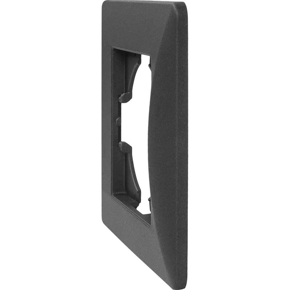 Рамка GUSI Electric Ugra для розеток и выключателей в стиле графит 83865119 STLM-0045263 - Вид №2