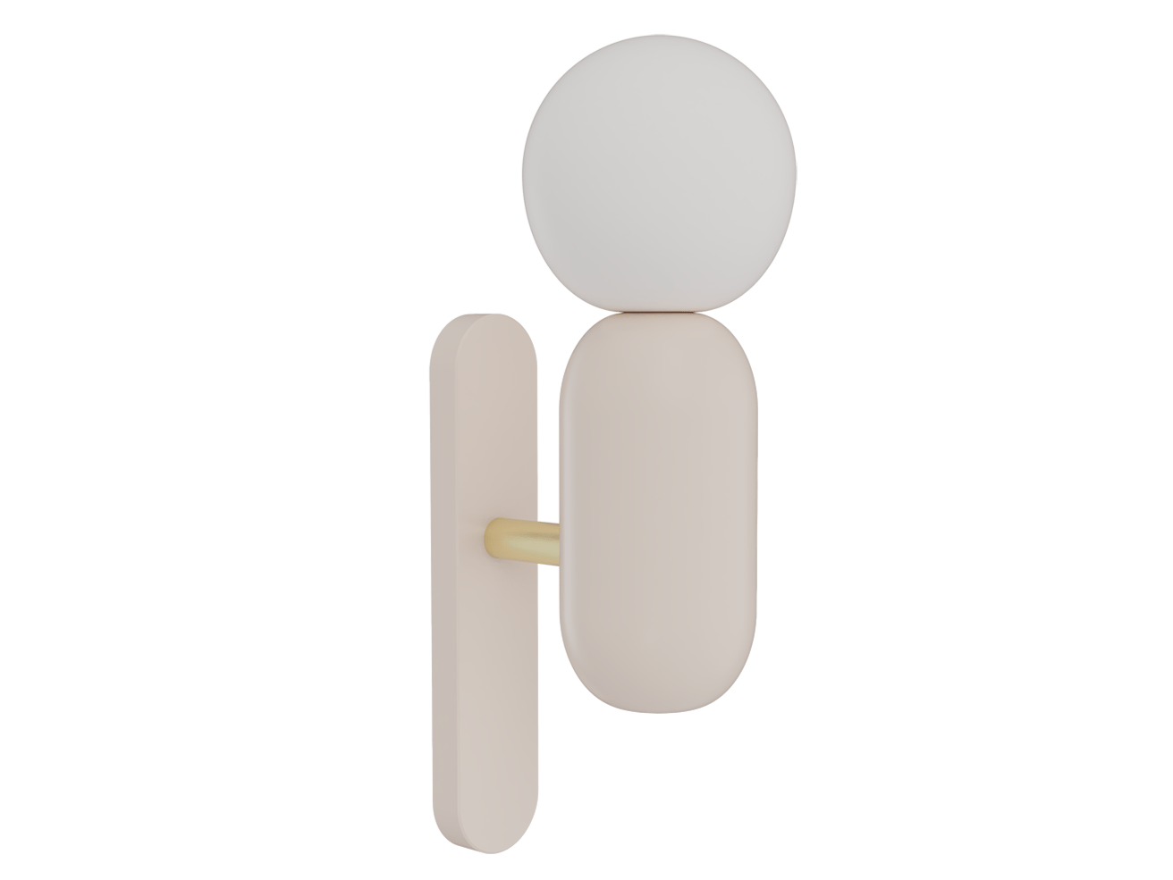 Металлический светодиодный настенный светильник UTU Soulful Lighting ARCH-00100568 - Вид №1