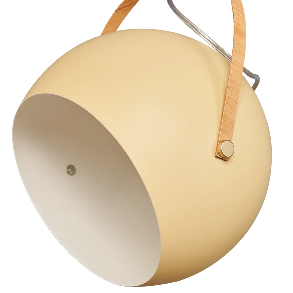 Светильник подвесной Morila, 1 лампа, цвет желтый LAMPLANDIA STLM-2094567 - Вид №5