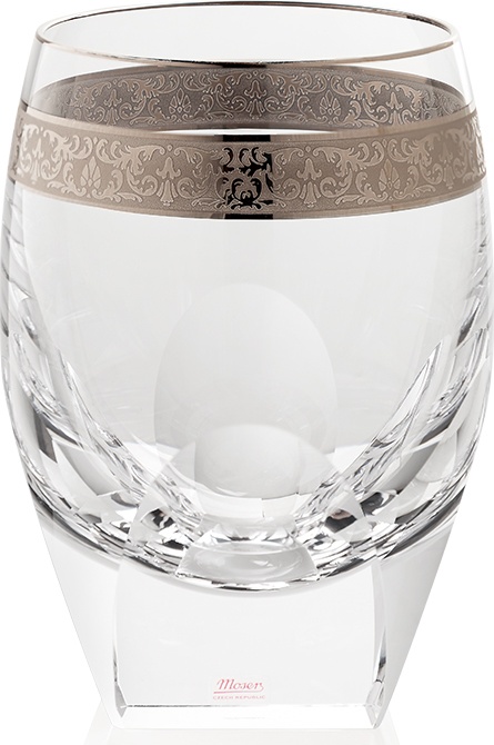 10612296 Moser Набор из 4 стаканов для виски 330мл "Бар" п/к Хрусталь бессвинцовый 