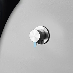 Девиатор трёхрежимный глянцевая сталь с голубой ручкой Toki Radomonte TKI11LCIL27