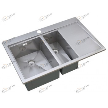 Zorg ZM X-7852-2-L Мойка кухонная прямоугольная Zorg 