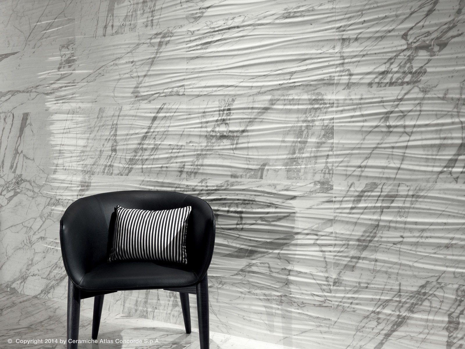 Белая керамическая паста трехмерное покрытие Atlas Concorde Marvel Pro ARCH-00130597 - Вид №3