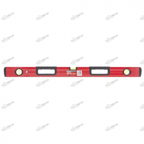 Уровень алюминиевый 800 мм фрезерованный 3 глазка две эргономичные ручки Matrix 12631