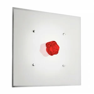 Светильник настенно-потолочный красный PL Shira P Red PLSHIRAPRSCRR7S AXO LIGHT  00-3882674 Красный