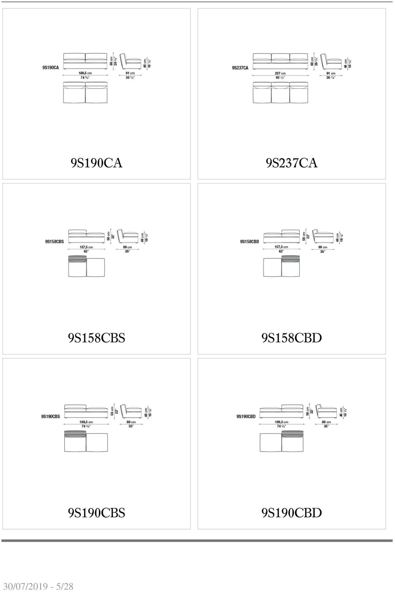 Maxalto Модульный тканевый диван с шезлонгом Solatium sun-id-1479911 - Вид №6