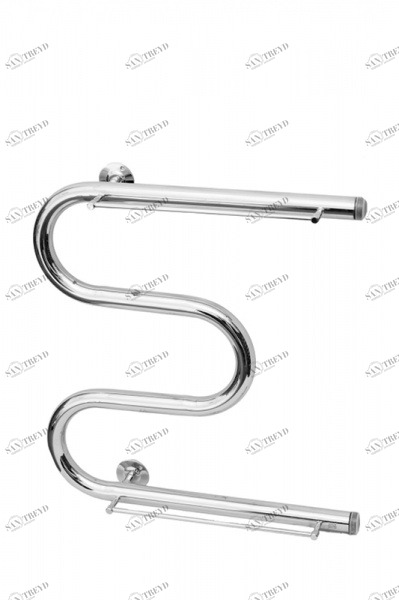 Полотенцесушитель водяной ТЕРА М-с полкой 600х400  нар.р. 1 (06-08) без кронш 219100