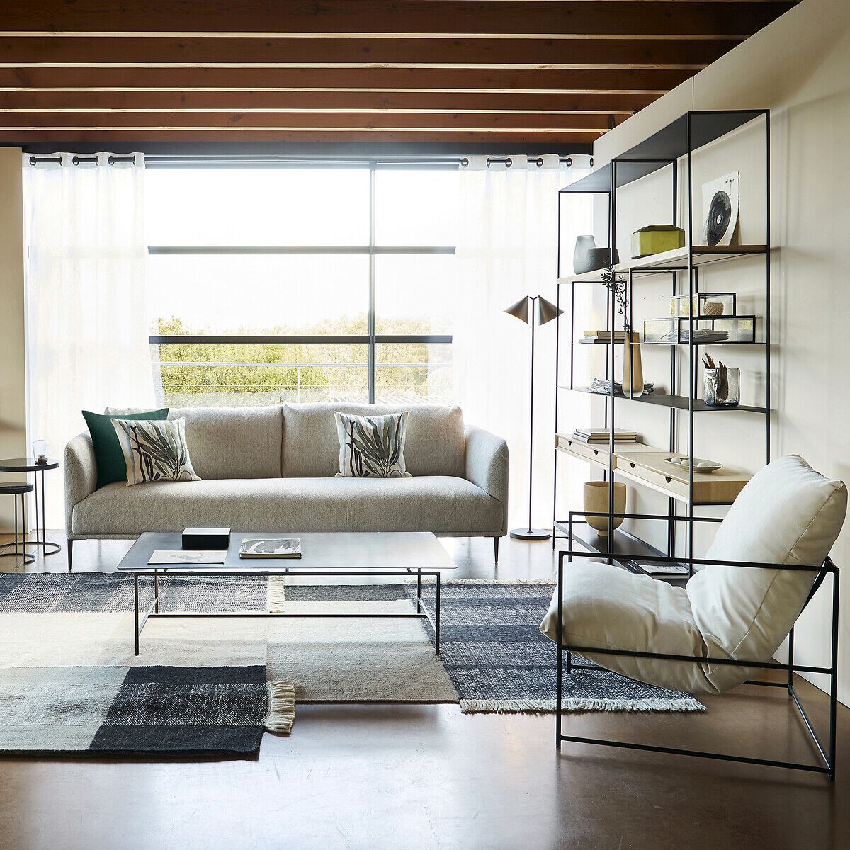 Металлический книжный шкаф с ящиками AMPM Tidder ARCH-00030936 - Вид №2