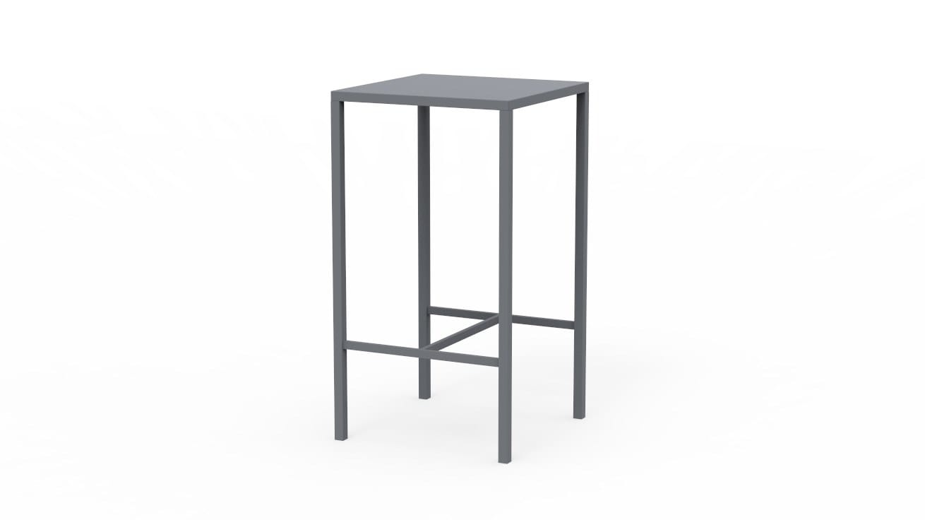 Высокий квадратный металлический садовый стол Vermobil SEASIDE ARCH-00134681 - Вид №6