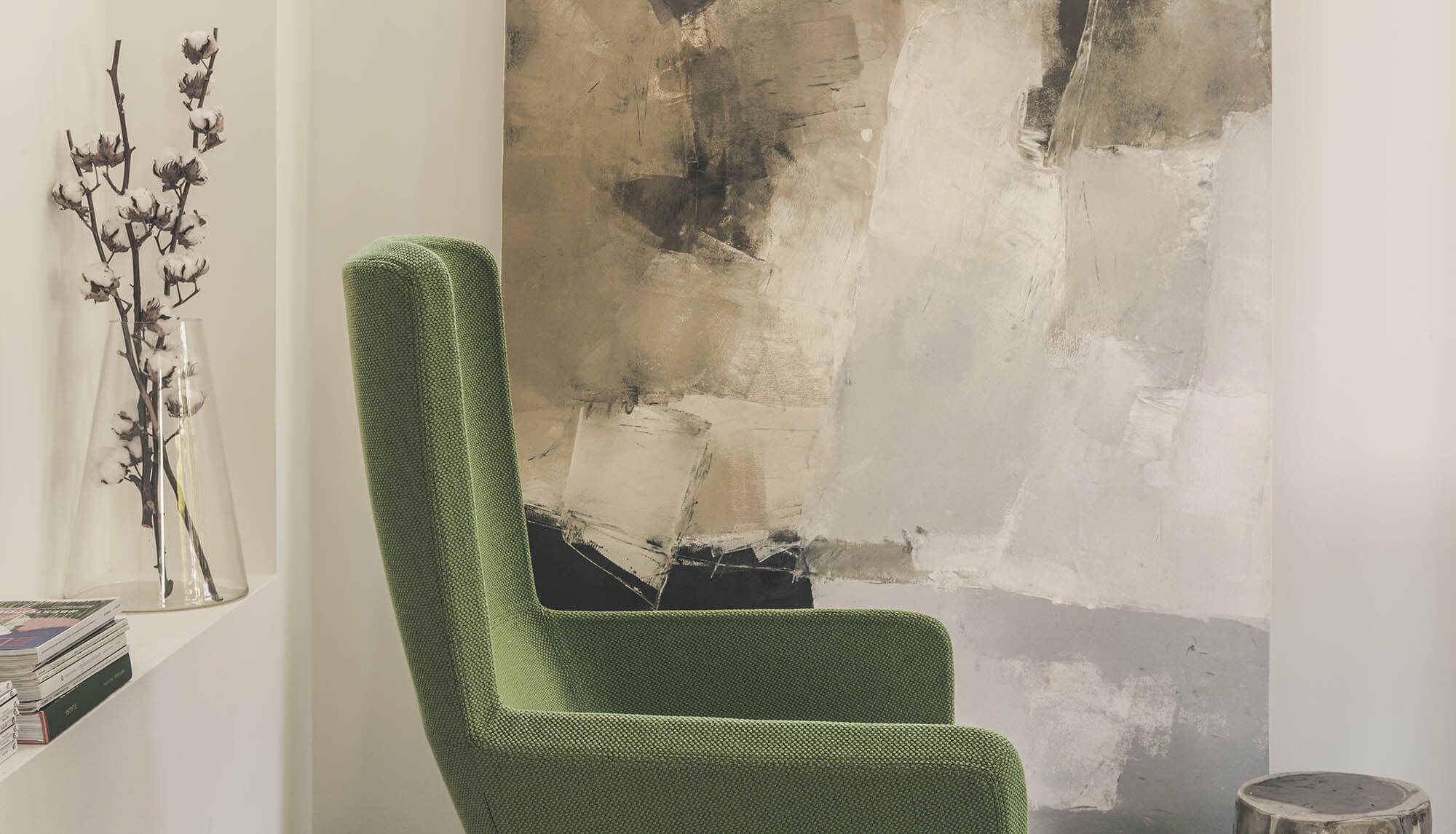 Тканевое кресло с подлокотниками True Design Arca ARCH-00053321 - Вид №3