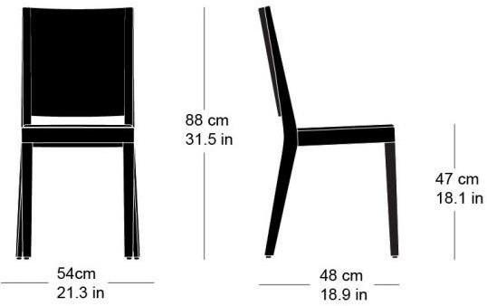 horgenglarus Штабелируемый стул из массива дерева Miro 6-406 - Вид №5