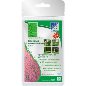 Удобрение Нутривант Плюс Хвойные вечнозеленые 100 г 89404222 STLM-2074834