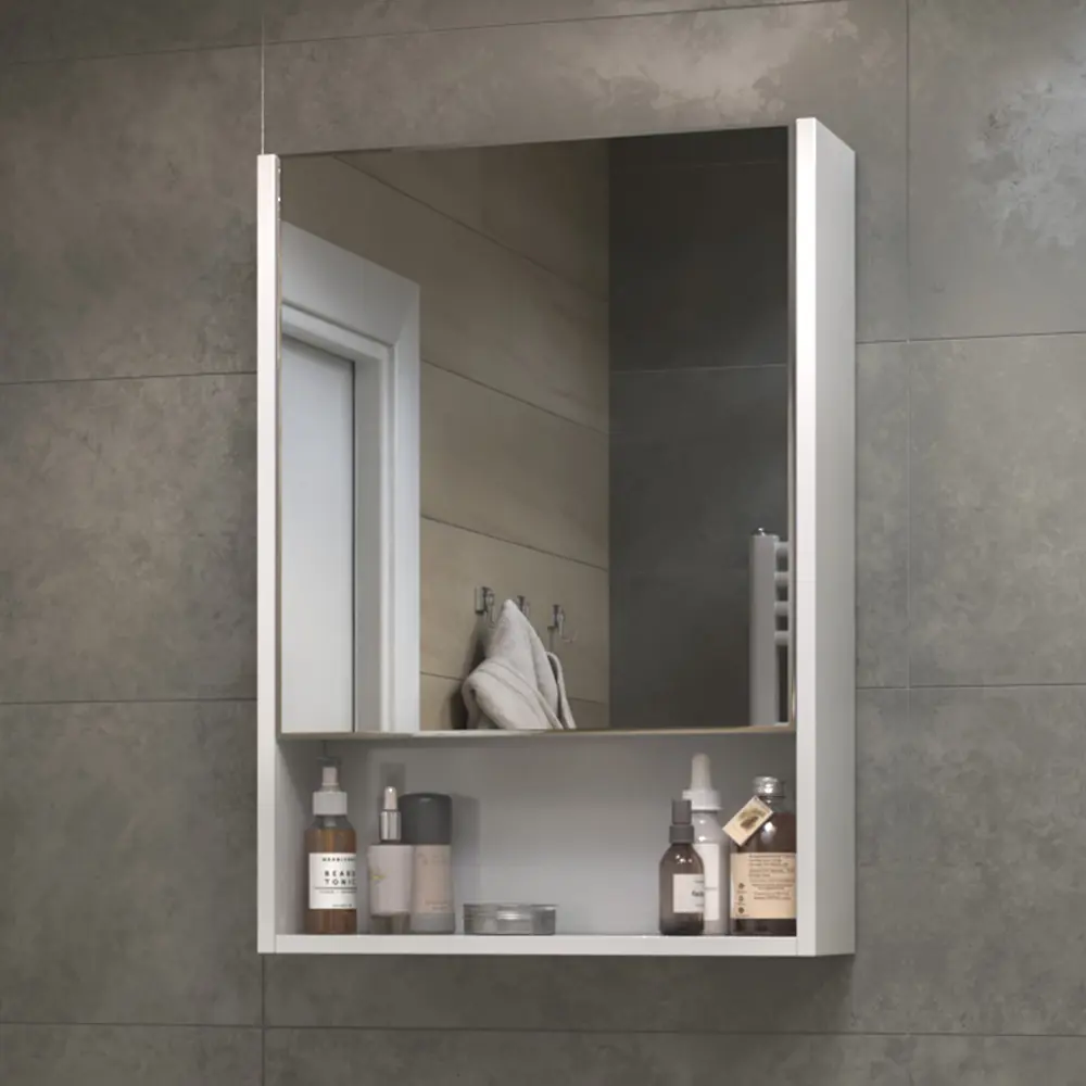 Зеркальный шкаф VIGO Milk 002 для ванной с доводчиком 89359109 STLM-0989758 - Вид №8