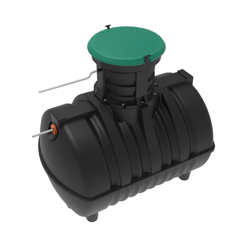 Станция биологической очистки четрыхкамерная Rostok Ground 8 Pro 3500 литров 1600 л/сутки STLM-2121561 - Вид №3