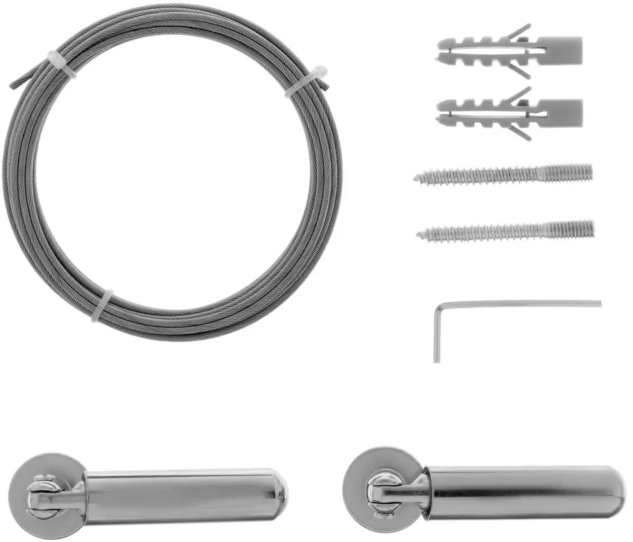 Струнный карниз Santreyd 4 метра для легких штор 17612492