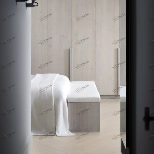 Паркет Ёлка Solidfloor PietBon Shell Дуб с брашью (Текстурированная) 1100х220 мм 1500200159