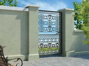 Fabbridea Распашные ворота из железа