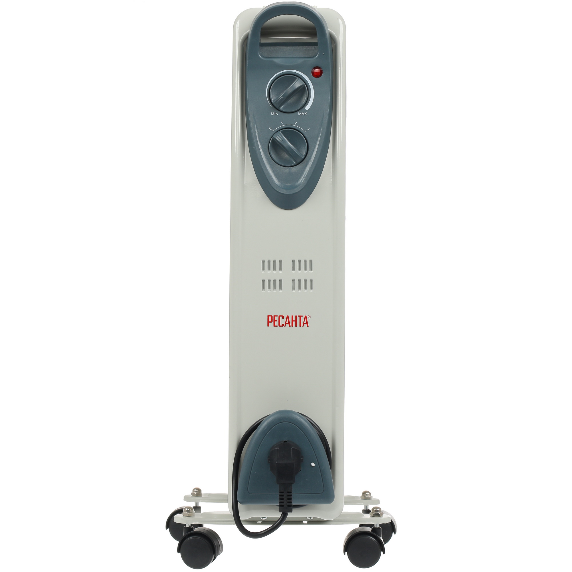 1076908 Масляный обогреватель Ресанта ОМ-7Н белый STDN-0089256 - Вид №1