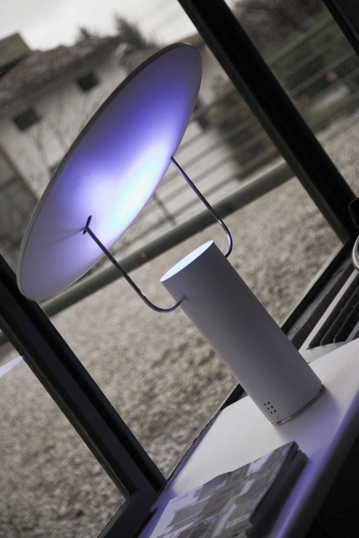 Martinelli Luce Регулируемая настольная лампа из алюминия с диммером  799  - Вид №11