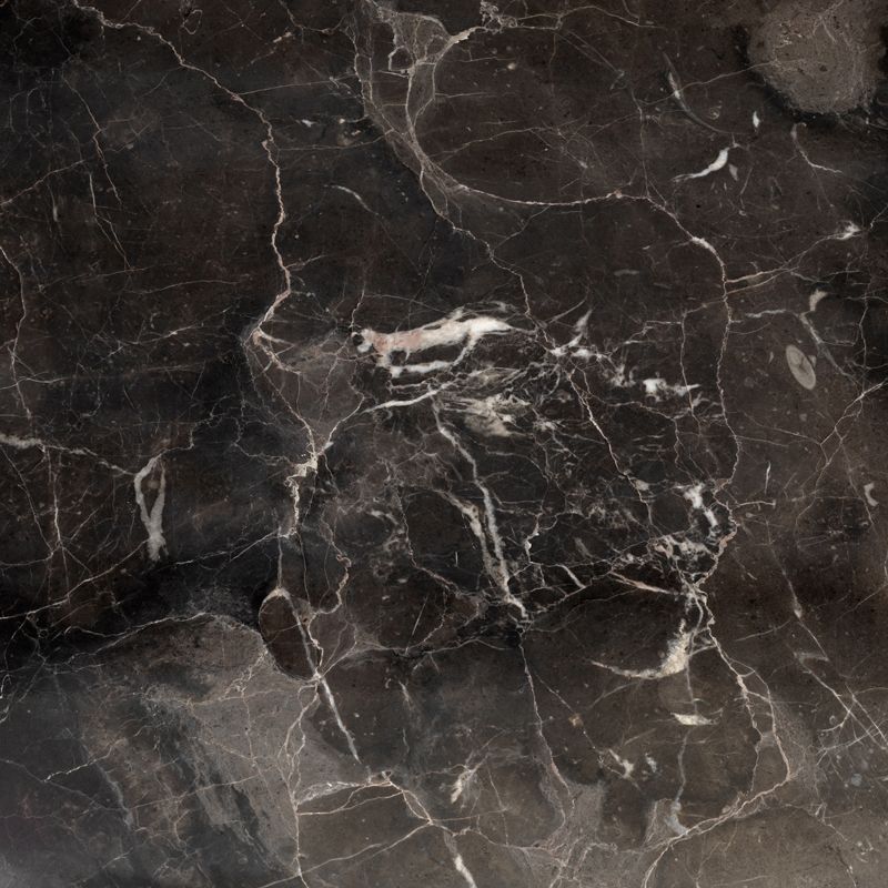 Кофейный столик с мраморной столешницей 60х60 коричневый Mondrian DELIGHT COLLECTION  00-3882225 Коричневый;хром  - Вид №1