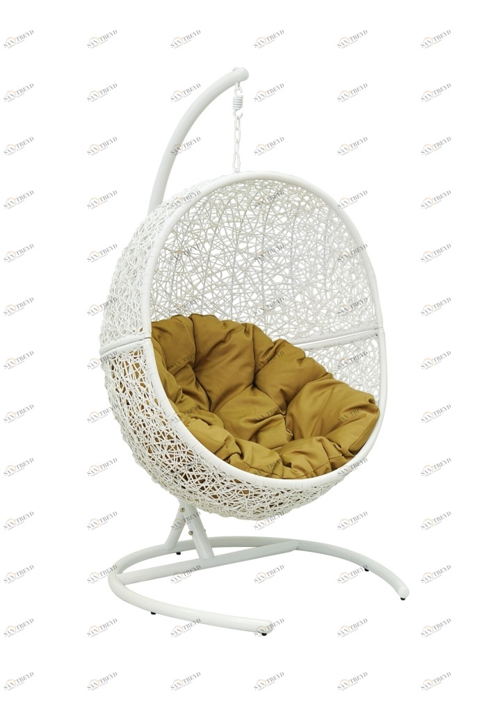 Подвесное кресло Rambutan White ЭКО ДИЗАЙН ПЛЕТЕНАЯ 009589 Белый 