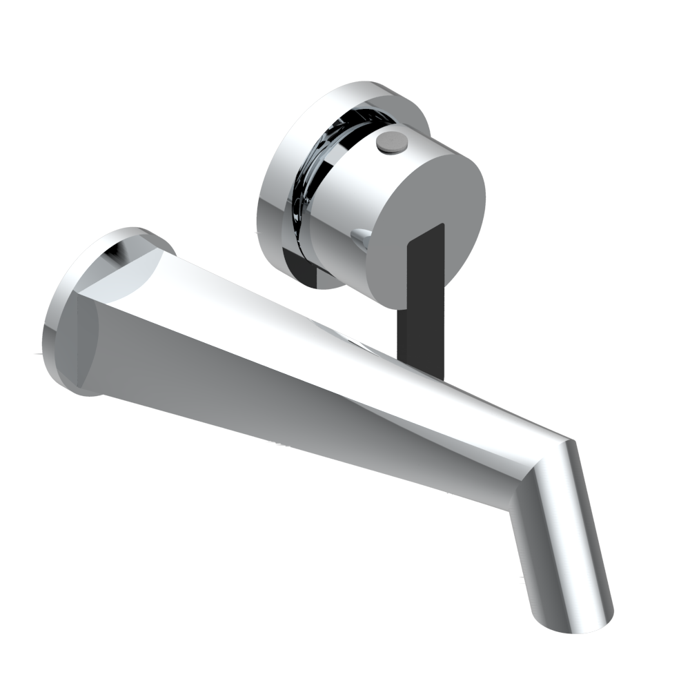 G6D-6541B Trim only for Built-in basin mixer with spout (two x 1/2'' inlets and one 1/2'' outlet), without waste Thg-paris Metamorphose с чёрной керамикой Хром G6D 6541B A02 CAT.A