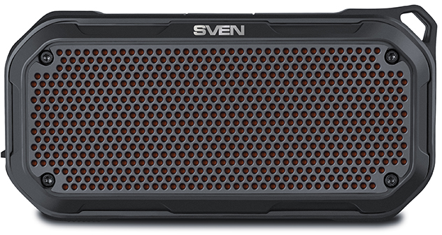 SV-018481 ps-240, черный, акустическая система (2.0, мощность 2x6 вт (rms), waterproof (ipx7), tws, bluetooth, microsd, карабин, встроенный аккумулятор) Sven Santreyd 