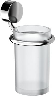 815.04.11145 Стеклянная кружка с держателем HEWI Halter und Becher 