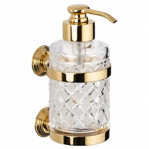 C62-532 C62-532 Настенный дозатор мыла LO РУЧКА КУПОЛЬНАЯ Cristal & Bronze DÔME À MANETTES LOSANGE