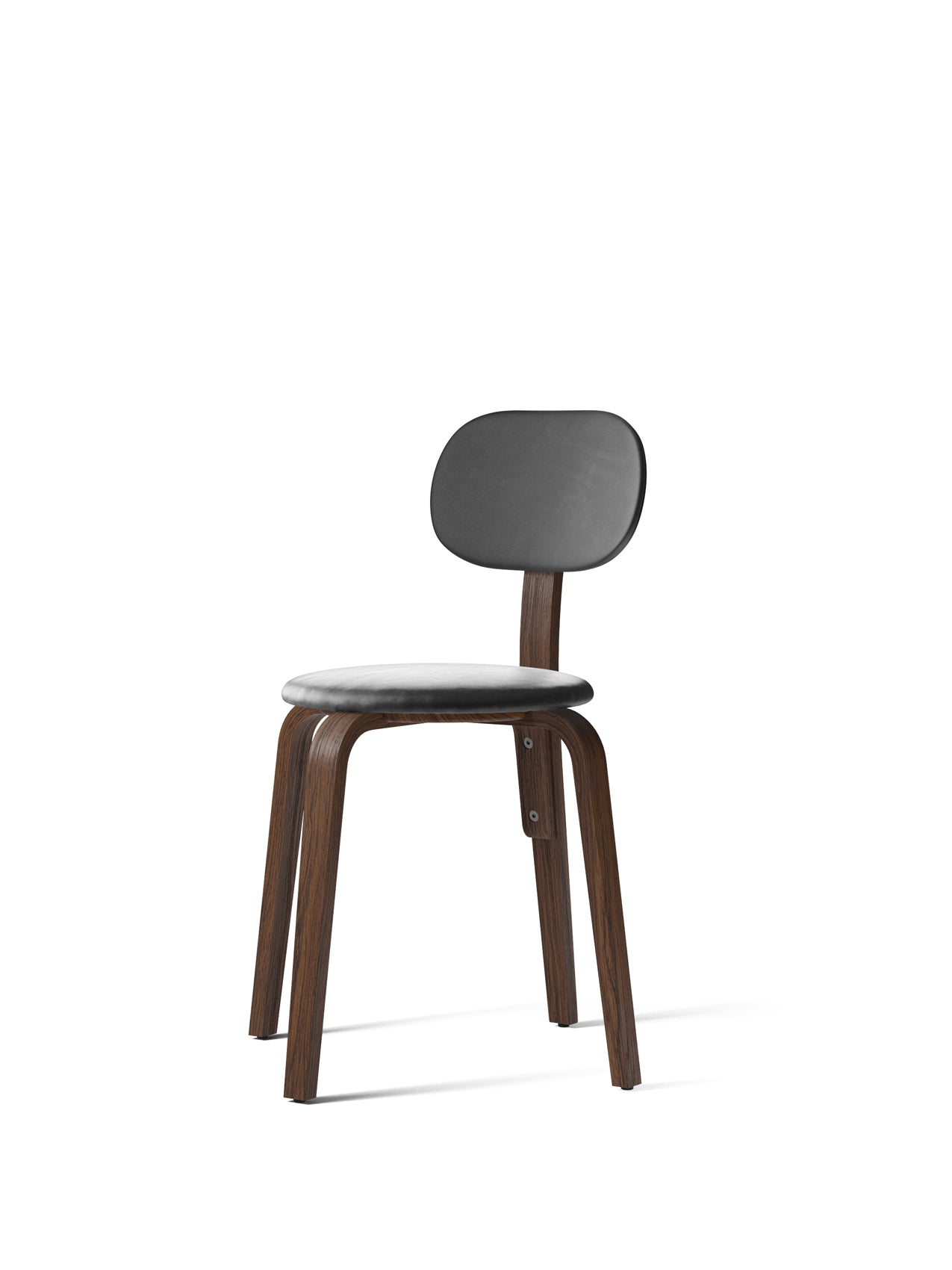 5709262043125 Afteroom Plus, Обеденный стул на деревянной основе, обитый LuceLight  - Вид №33