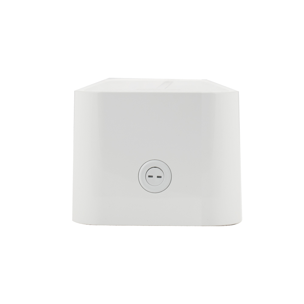 GFmark - Дозатор СЕНСОРНЫЙ, ДЕЗИНФЕКЦИЯ, заоваленный, пластик АБС, БЕЛЫЙ, с полоской, 1000 мл, код: 728  - Вид №7