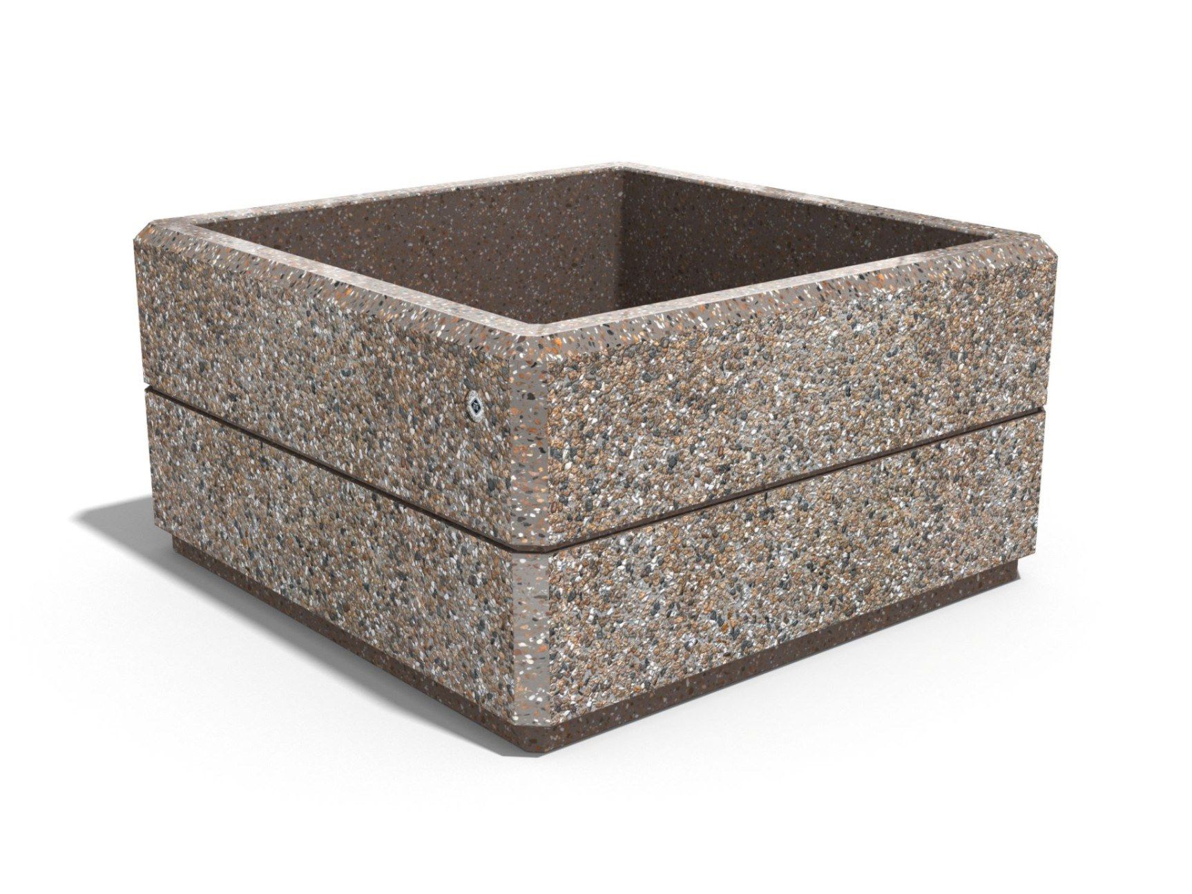 Бетонная квадратная плантатор ENCHO ENCHEV - ETE 74/75 ARCH-00100059 - Вид №1