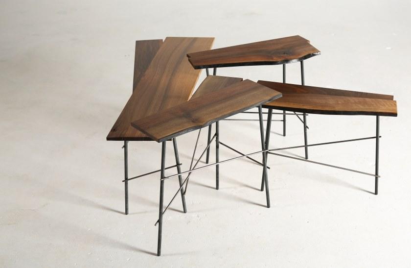 Heerenhuis Журнальный столик из орехового дерева sun-id-1412959 - Вид №2