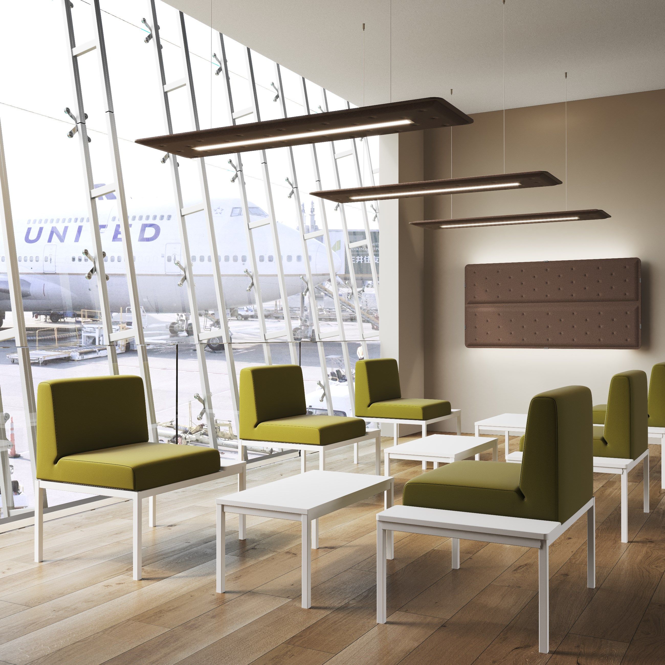 Акустическая панель в Trevira® CS Steelbox by Metalway ARCH-00072341 - Вид №8