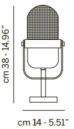 Euroluce Lampadari Настольная лампа из светодиодного стекла Sound sun-id-1373911 - Вид №1