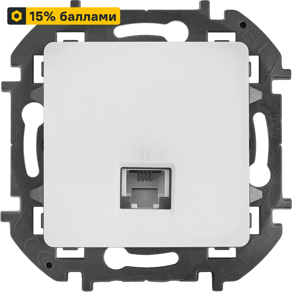 LEXMAN Lilian - телефонная розетка для скрытого монтажа с разъемом RJ11 86761375 STLM-0071340