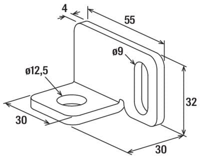 Металлический кронштейн FISCHER Fischer MW A2 ARCH-00142190 - Вид №6