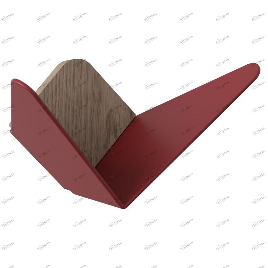 Крючок Butterflies средний, рубиново-красный UMAGE 5284