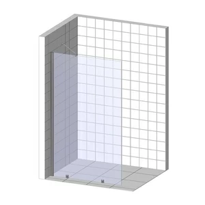Душевая перегородка в нишу 60x200 GK-861NBP GUTEWETTER TREND DOOR