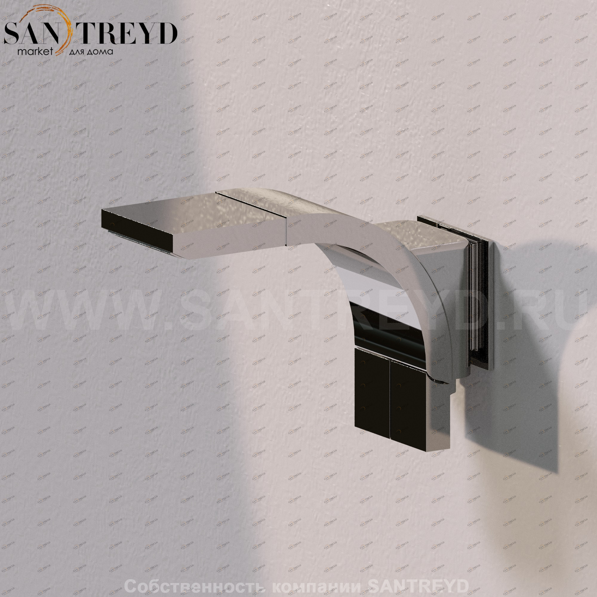 Flaminia IO e SI Смеситель для раковины хромированный SI2042D Ceramica Flaminia